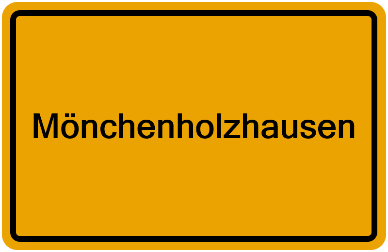 Handelsregisterauszug Mönchenholzhausen