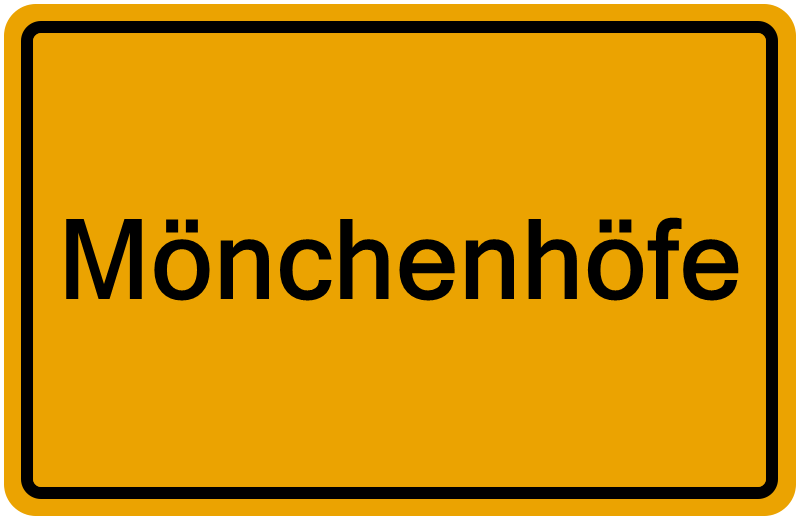 Handelsregisterauszug Mönchenhöfe