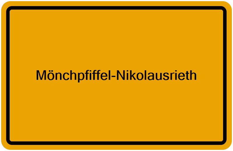 Handelsregisterauszug Mönchpfiffel-Nikolausrieth