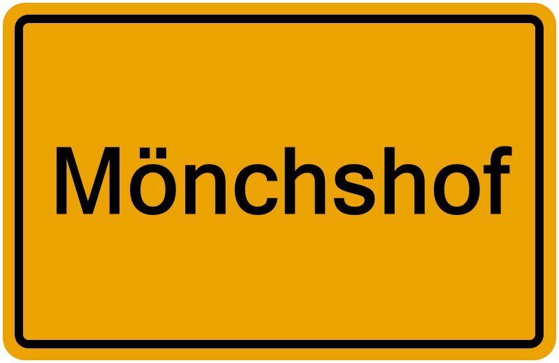 Handelsregisterauszug Mönchshof