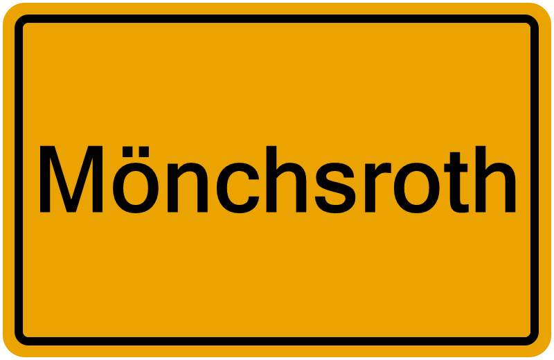Handelsregisterauszug Mönchsroth