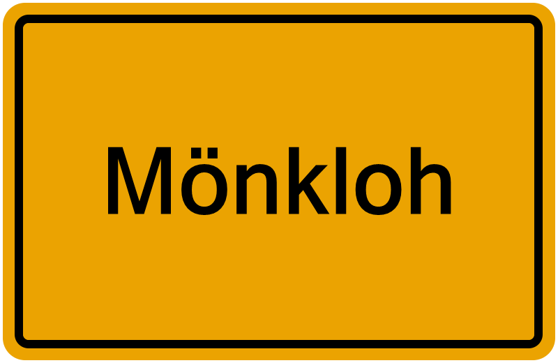 Handelsregisterauszug Mönkloh