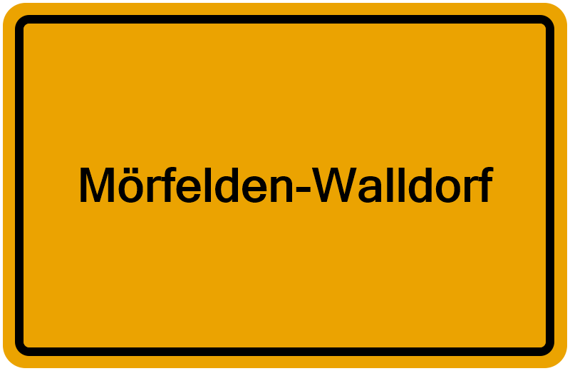 Handelsregisterauszug Mörfelden-Walldorf