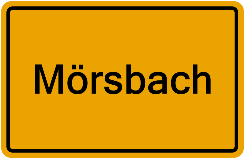 Handelsregisterauszug Mörsbach