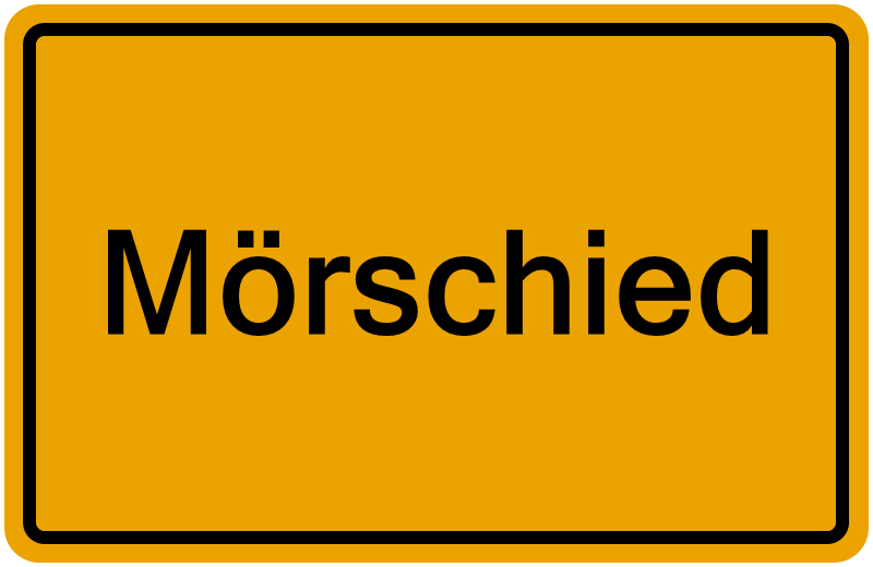 Handelsregisterauszug Mörschied