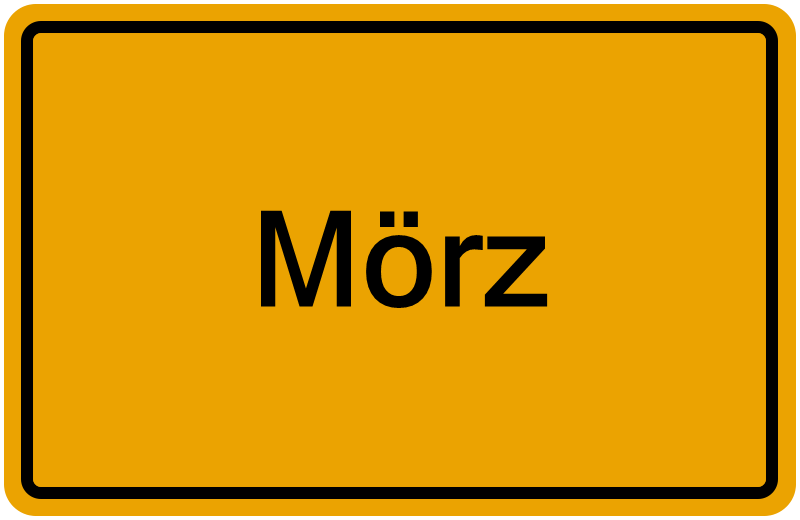Handelsregisterauszug Mörz