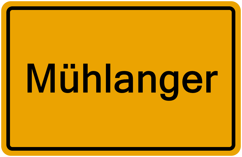 Handelsregisterauszug Mühlanger