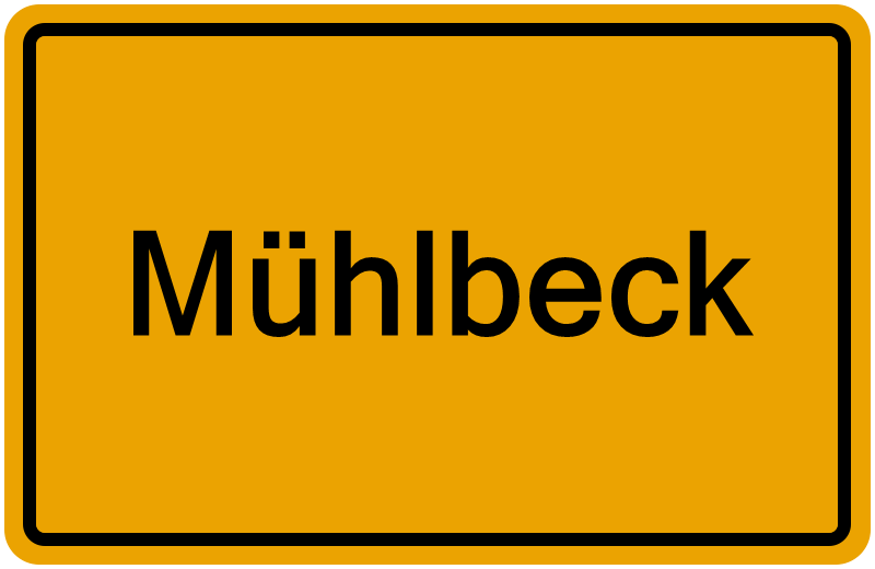 Handelsregisterauszug Mühlbeck