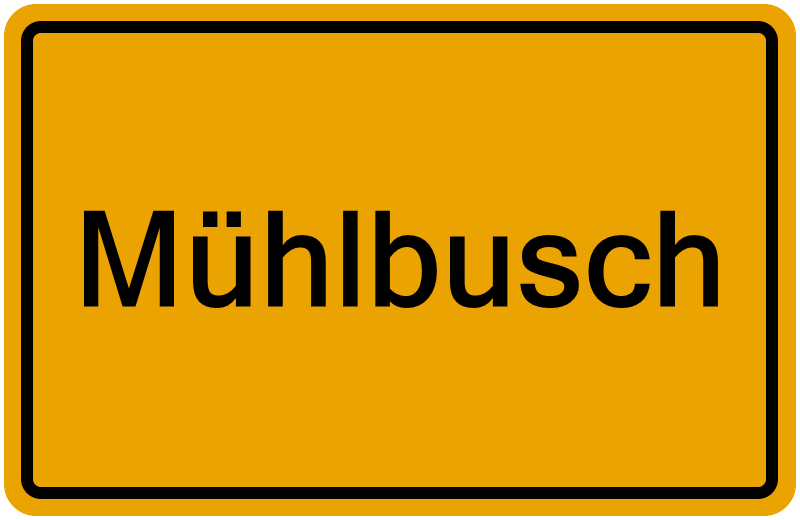 Handelsregisterauszug Mühlbusch