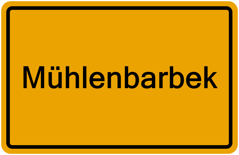 Handelsregisterauszug Mühlenbarbek