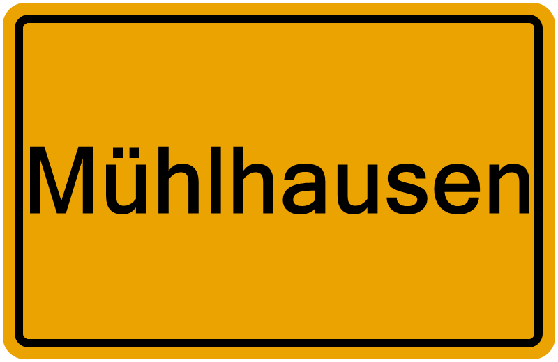 Handelsregisterauszug Mühlhausen