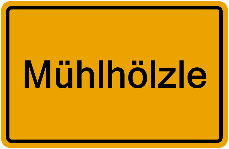 Handelsregisterauszug Mühlhölzle