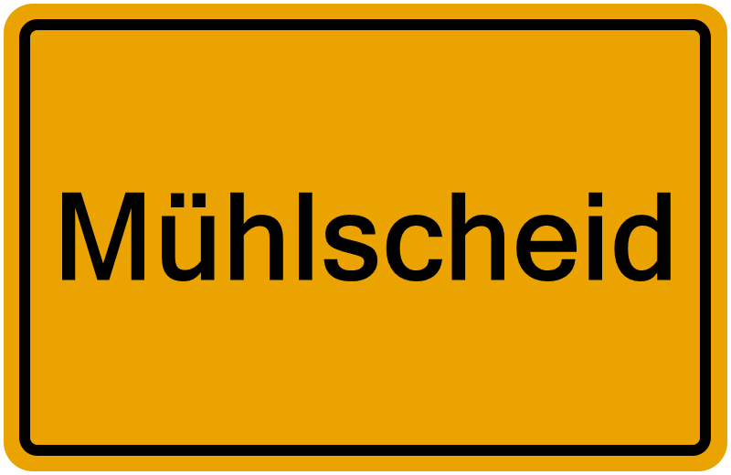 Handelsregisterauszug Mühlscheid