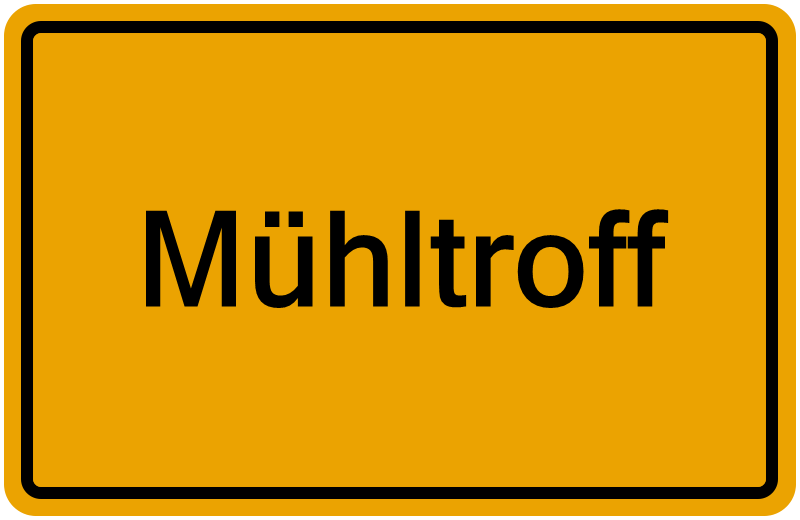 Handelsregisterauszug Mühltroff