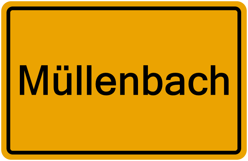 Handelsregisterauszug Müllenbach