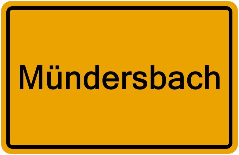 Handelsregisterauszug Mündersbach