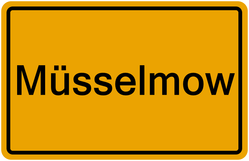 Handelsregisterauszug Müsselmow