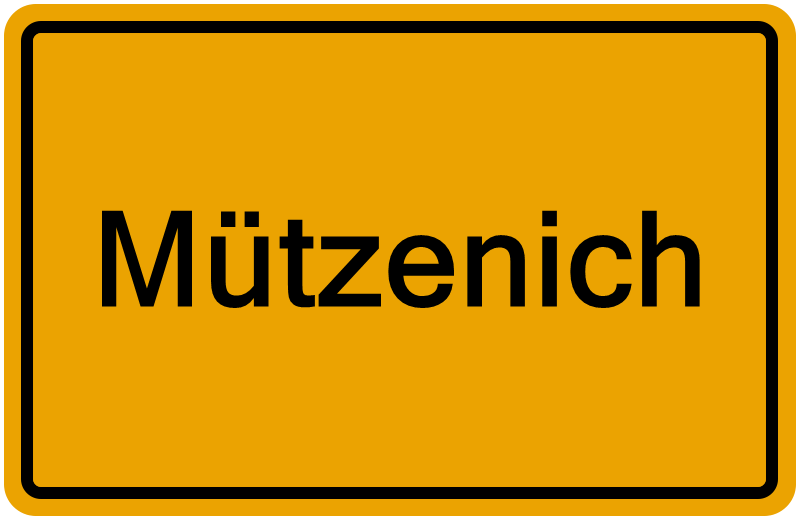 Handelsregisterauszug Mützenich