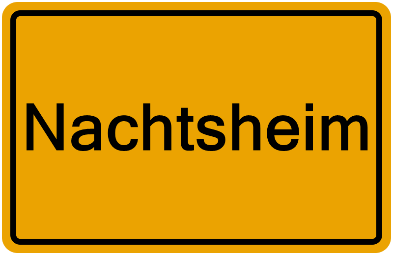 Handelsregisterauszug Nachtsheim