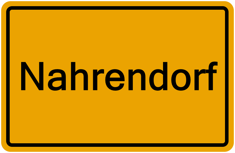 Handelsregisterauszug Nahrendorf