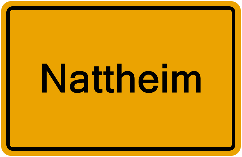 Handelsregisterauszug Nattheim