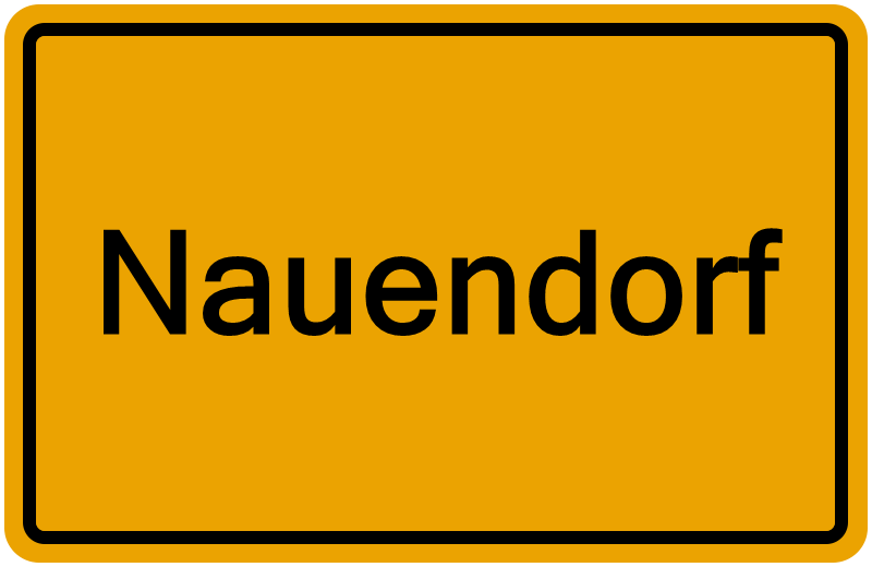 Handelsregisterauszug Nauendorf