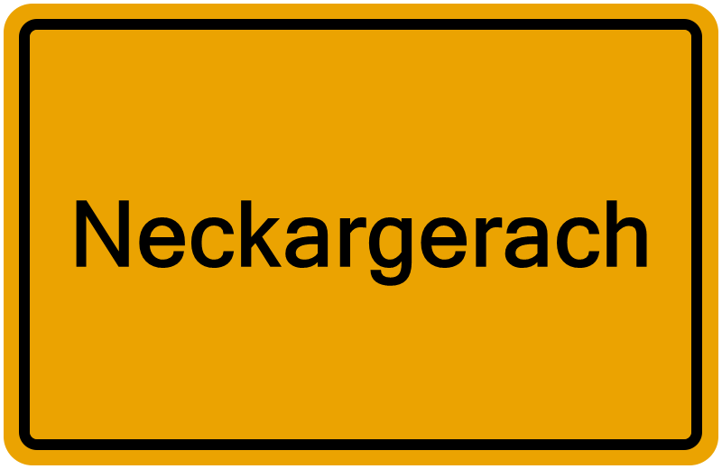 Handelsregisterauszug Neckargerach