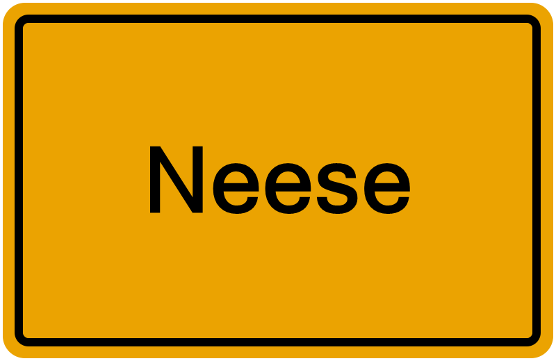 Handelsregisterauszug Neese