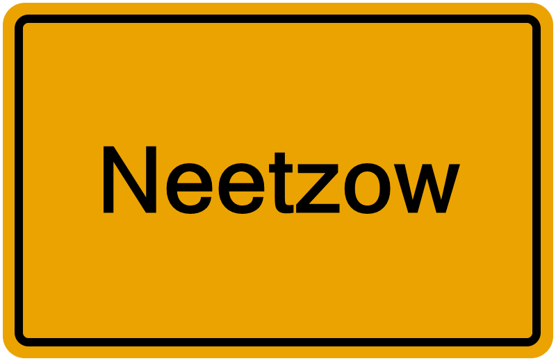 Handelsregisterauszug Neetzow