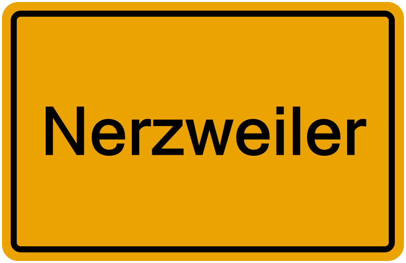 Handelsregisterauszug Nerzweiler