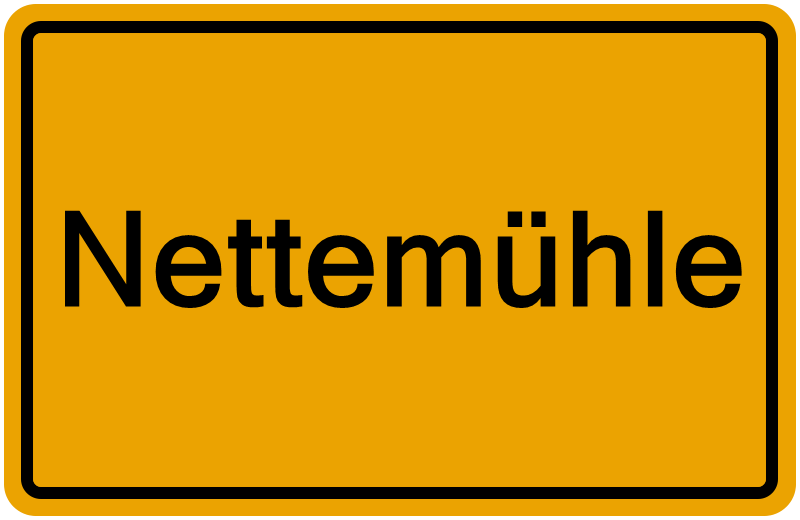 Handelsregisterauszug Nettemühle