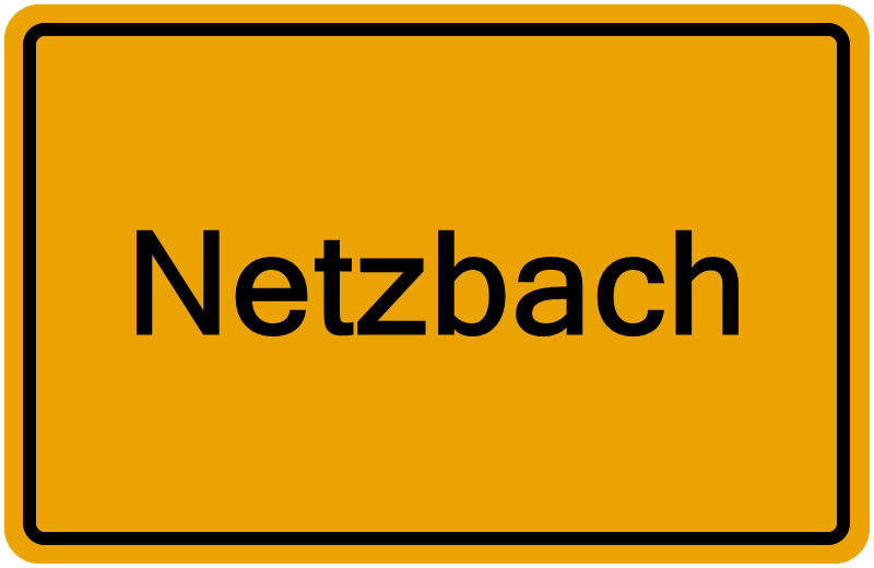 Handelsregisterauszug Netzbach