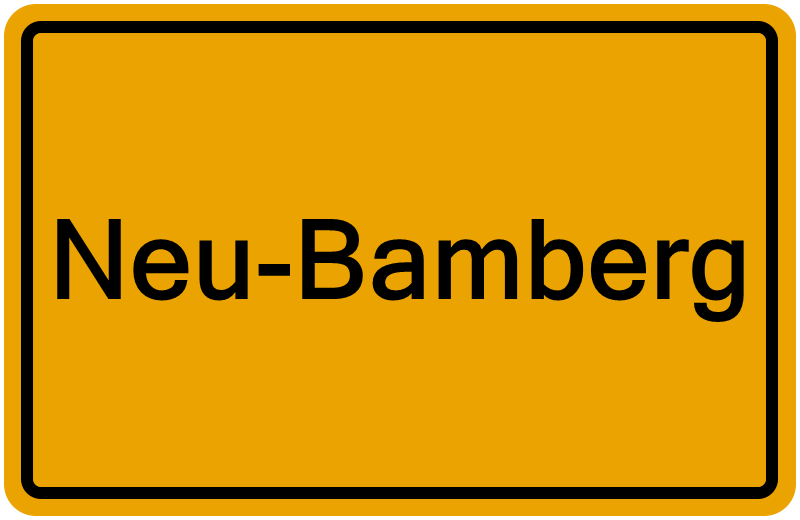 Handelsregisterauszug Neu-Bamberg