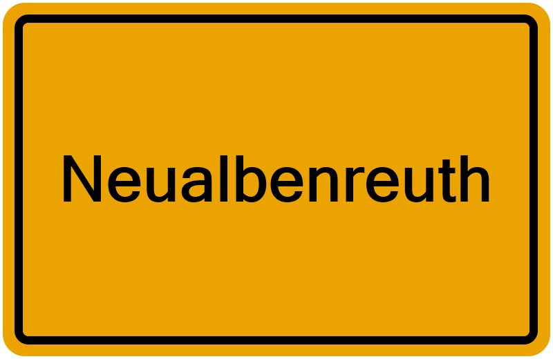 Handelsregisterauszug Neualbenreuth