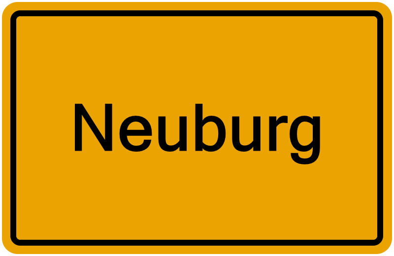 Handelsregisterauszug Neuburg