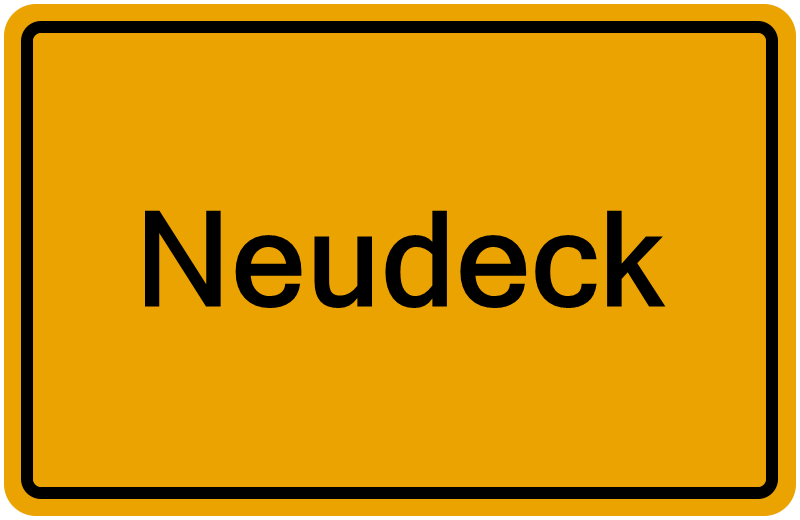 Handelsregisterauszug Neudeck