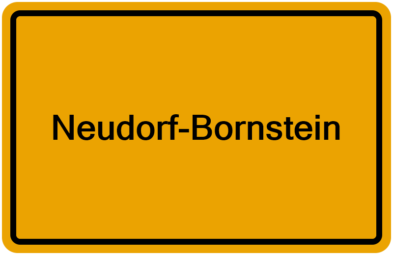 Handelsregisterauszug Neudorf-Bornstein