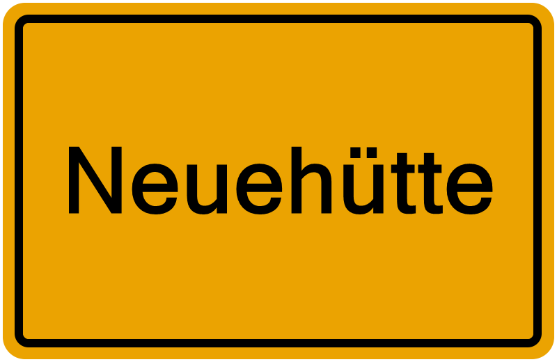 Handelsregisterauszug Neuehütte