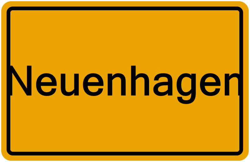 Handelsregisterauszug Neuenhagen