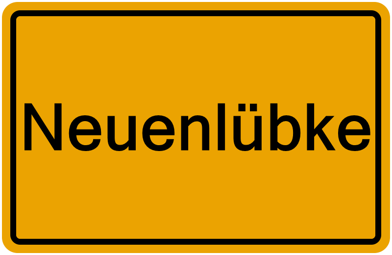 Handelsregisterauszug Neuenlübke
