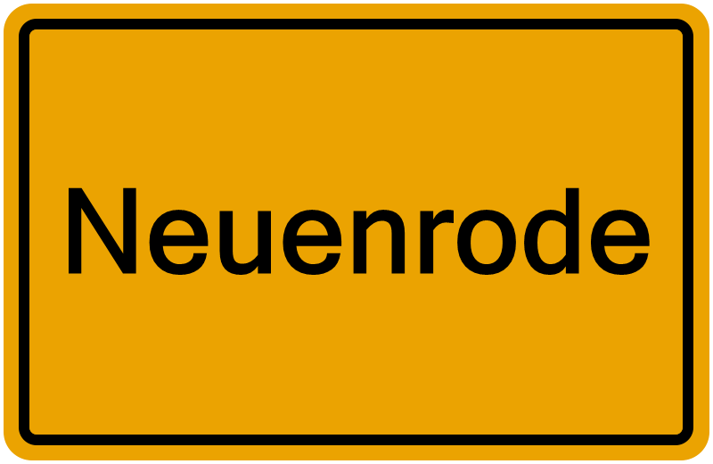Handelsregisterauszug Neuenrode