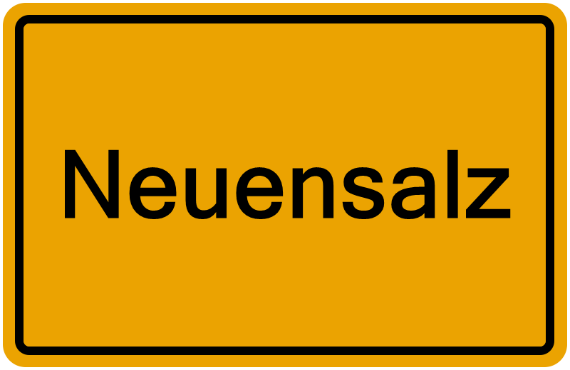 Handelsregisterauszug Neuensalz
