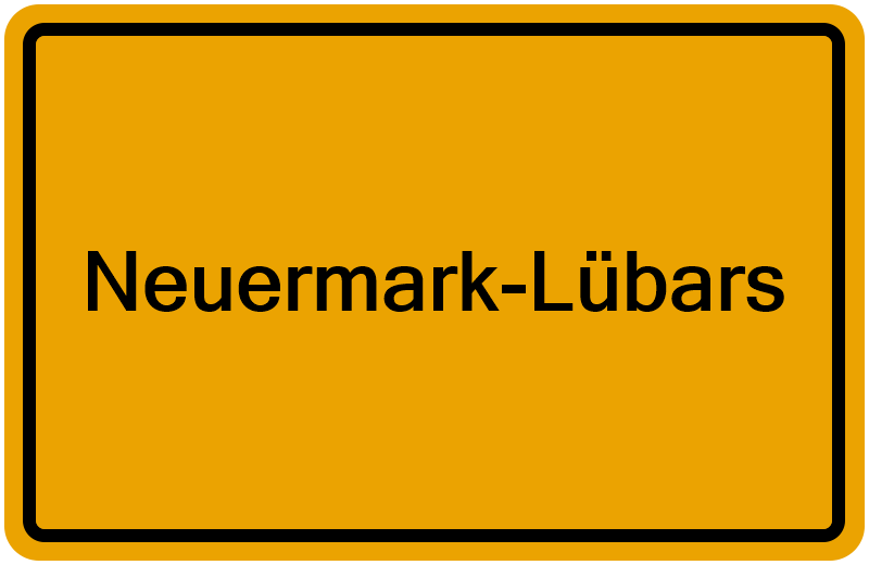 Handelsregisterauszug Neuermark-Lübars