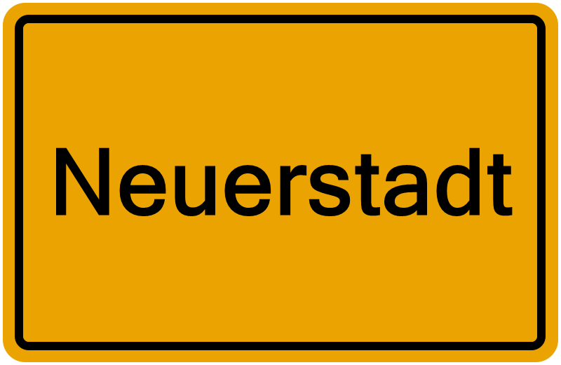 Handelsregisterauszug Neuerstadt