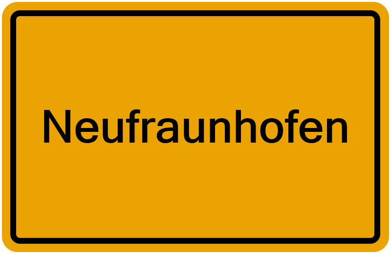 Handelsregisterauszug Neufraunhofen