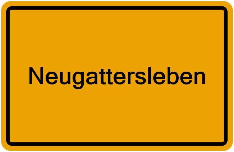 Handelsregisterauszug Neugattersleben