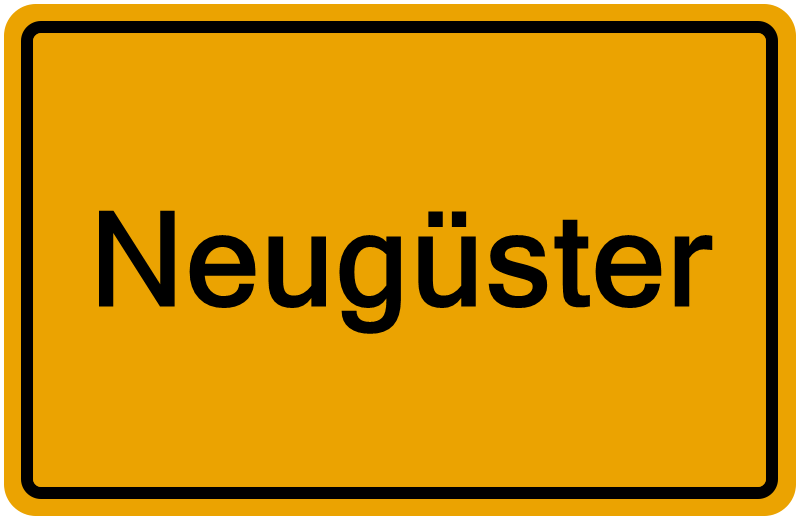 Handelsregisterauszug Neugüster