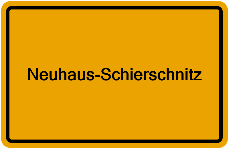 Handelsregisterauszug Neuhaus-Schierschnitz