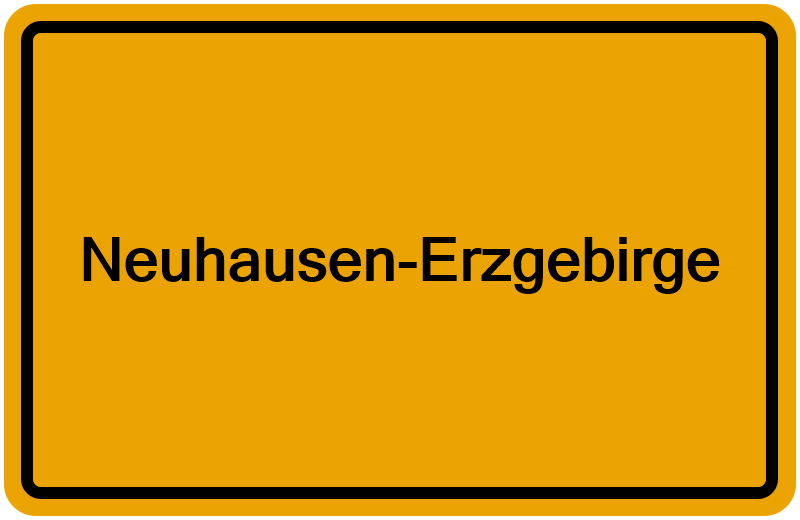 Handelsregisterauszug Neuhausen-Erzgebirge