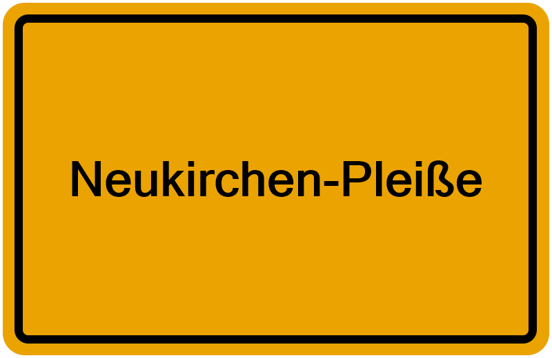 Handelsregisterauszug Neukirchen-Pleiße